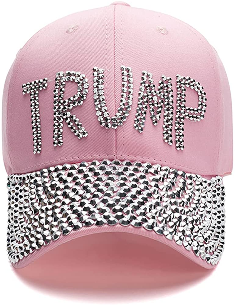 Women for Trump 2024 Pink Real Tree Camouflage Camo Adjustable