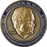 President George H. W. Bush Challenge Coin