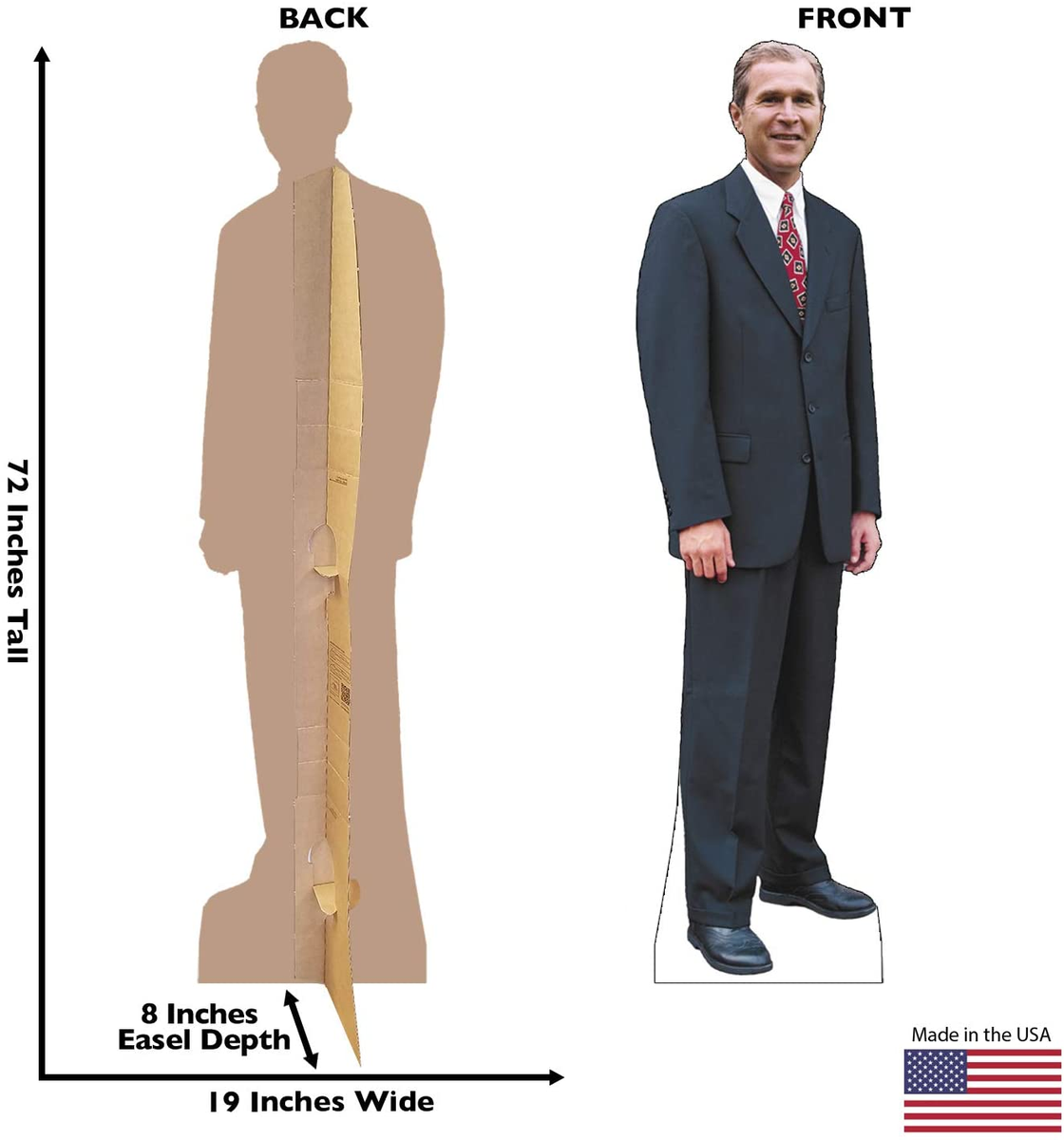 President George W. Bush Life Size Cardboard Cutout Standup – official ...